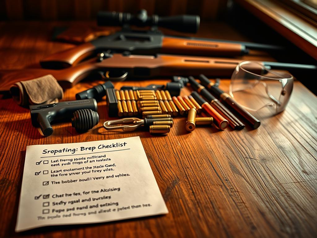shooting preparation checklist